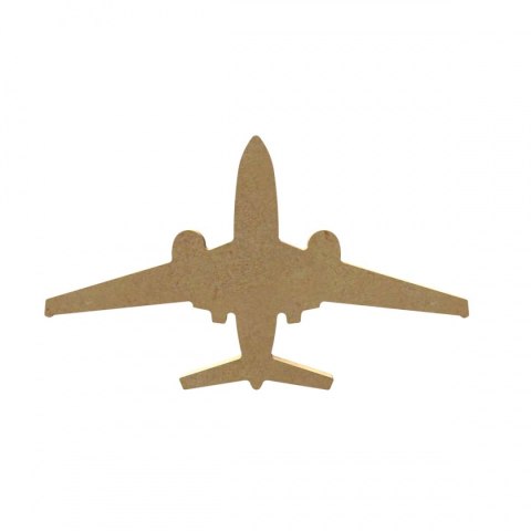 Dekoracja z MDF Samolot 18x11 cm Dekoracja z MDF Samolot 18x11 cm