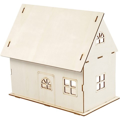 Domek dla Lalek ze sklejki H: 25 cm Domek dla Lalek ze sklejki H: 25 cm