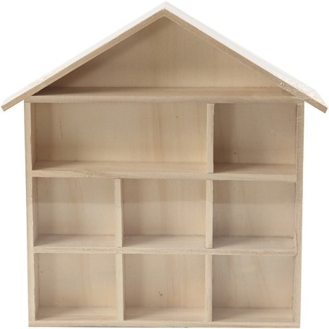 Domek z półkami H: 26 cm Domek z półkami H: 26 cm