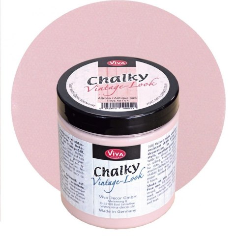 Farba Chalky Antyczny Róż 250 ml Farba Chalky Antyczny Róż 250 ml