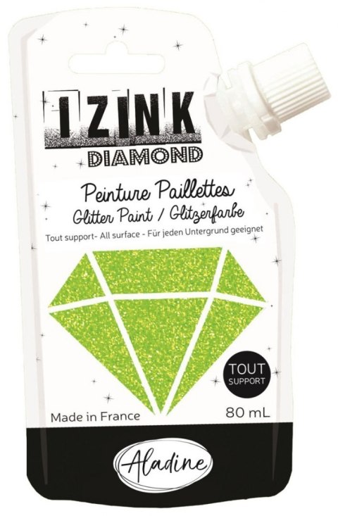 Farba brokatowa Limonkowa 80 ml Farba brokatowa Limonkowa 80 ml
