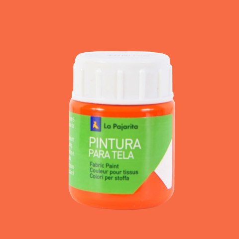 Farba do Tkanin 25 ml Pomarańczowa Farba do Tkanin 25 ml Pomarańczowa