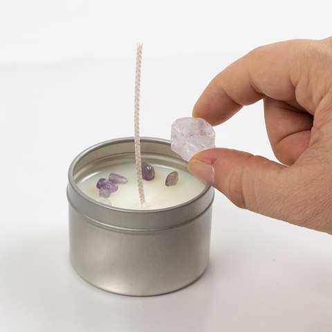 Zestaw DIY - Świece z minerałami Zestaw DIY - Świece z minerałami