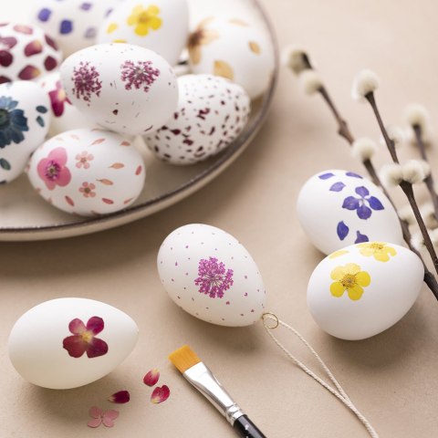 Zestaw do decoupage Jajka w kwiatach Zestaw do decoupage Jajka w kwiatach