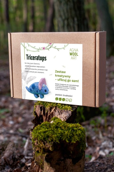 Zestaw do filcowania Triceratops Zestaw do filcowania Triceratops