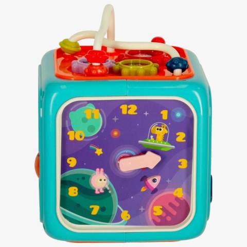 Kostka edukacyjna sorter 6w1 niebieska Kostka edukacyjna sorter 6w1 niebieska
