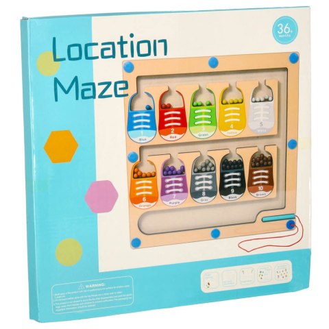 Tablica magnetyczna edukacyjna montessori sortowanie nauka kolorów buty 30 x 30 cm Tablica magnetyczna edukacyjna montessori sortowanie nauka kolorów buty 30 x 30 cm