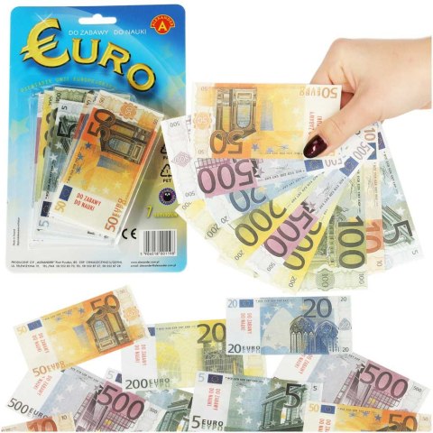 ALEXANDER Euro pieniądze zabawka edukacyjna 119 elementów 3+ ALEXANDER Euro pieniądze zabawka edukacyjna 119 elementów 3+