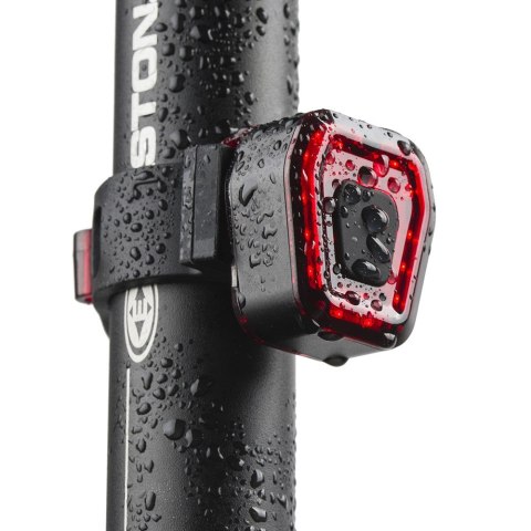 Lampka rowerowa przednia tylna USB światło rowerowe czerwone 100 lumenów wbudowany akumulator Lampka rowerowa przednia tylna USB światło rowerowe czerwone 100 lumenów wbudowany akumulator