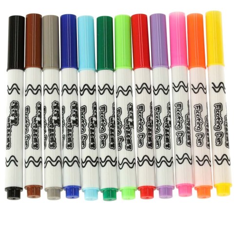 Magiczne markery flamastry do malowania na wodzie wodne 12 sztuk Magiczne markery flamastry do malowania na wodzie wodne 12 sztuk