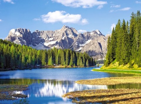 Puzzle układanka 3000 elementów Jezioro Misurina we Włoszech 92 x 68 cm CASTORLAND Puzzle układanka 3000 elementów Jezioro Misurina we Włoszech 92 x 68 cm CASTORLAND