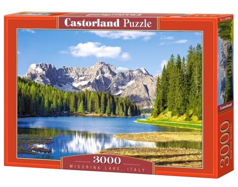 Puzzle układanka 3000 elementów Jezioro Misurina we Włoszech 92 x 68 cm CASTORLAND Puzzle układanka 3000 elementów Jezioro Misurina we Włoszech 92 x 68 cm CASTORLAND