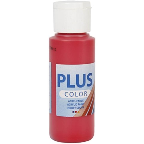 Farba PLUS Color 60 ml Malinowa Czerwień Farba PLUS Color 60 ml Malinowa Czerwień
