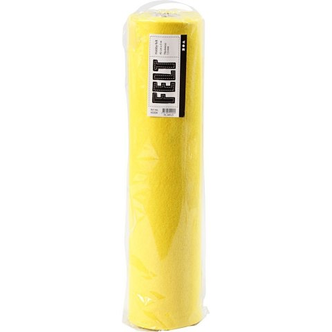 Filc W: 45 cm L: 5m Żółty Filc W: 45 cm L: 5m Żółty