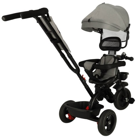 Rowerek trójkołowy TRIKE FIX Lite V2 szary obracany 360 Rowerek trójkołowy TRIKE FIX Lite V2 szary obracany 360