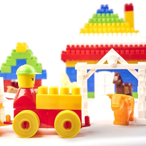 DIPLO Farma duża klocki dla dzieci konstrukcyjne plastikowe 292el. DIPLO Farma duża klocki dla dzieci konstrukcyjne plastikowe 292el.