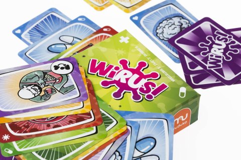 MUDUKO Gra karciana Wirus gra imprezowa 8+ MUDUKO Gra karciana Wirus gra imprezowa 8+