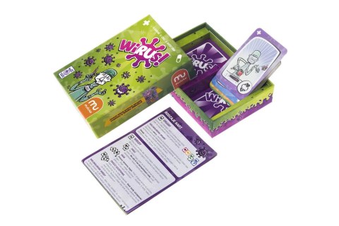 MUDUKO Gra karciana Wirus gra imprezowa 8+ MUDUKO Gra karciana Wirus gra imprezowa 8+
