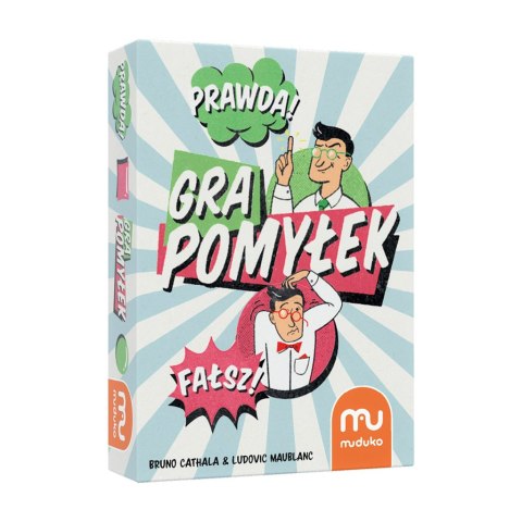 MUDUKO Gra pomyłek prawda fałsz: Gra quizowa, w której fałszywe odpowiedzi też punktują 10+ MUDUKO Gra pomyłek prawda fałsz: Gra quizowa, w której fałszywe odpowiedzi też punktują 10+