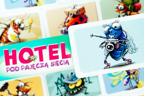 MUDUKO Hotel pod Pajęczą Siecią gra rodzinna 5+ MUDUKO Hotel pod Pajęczą Siecią gra rodzinna 5+