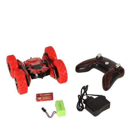 Samochód zdalnie sterowany Stunt Car Akrobata czerwony Samochód zdalnie sterowany Stunt Car Akrobata czerwony