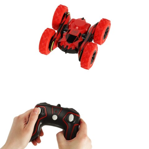 Samochód zdalnie sterowany Stunt Car Akrobata czerwony Samochód zdalnie sterowany Stunt Car Akrobata czerwony