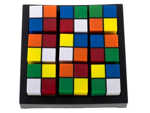 Gra logiczna łamigłówka kostki sudoku Gra logiczna łamigłówka kostki sudoku