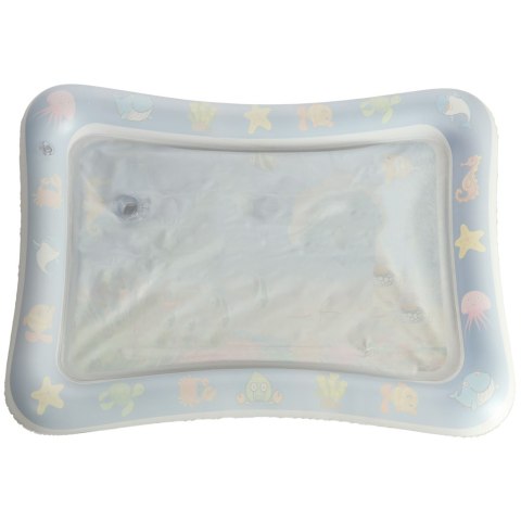 Mata wodna sensoryczna dmuchana dla niemowląt delfin XXL 62x45 cm Mata wodna sensoryczna dmuchana dla niemowląt delfin XXL 62x45 cm
