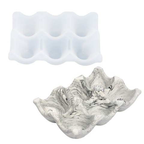Forma silikon Podstawka na jajka 14,5x10 Forma silikon Podstawka na jajka 14,5x10