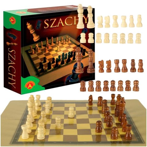 ALEXANDER Szachy gra planszowa 5+ ALEXANDER Szachy gra planszowa 5+