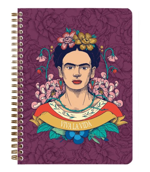 Zeszyt na spirali A5 Frida Kahlo mix Zeszyt na spirali A5 Frida Kahlo mix