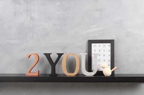 Litera Y z MDF H: 13 cm Litera Y z MDF H: 13 cm