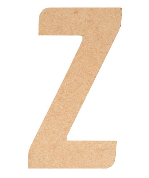 Litera płaska Z z MDF H: 40 cm Litera płaska Z z MDF H: 40 cm