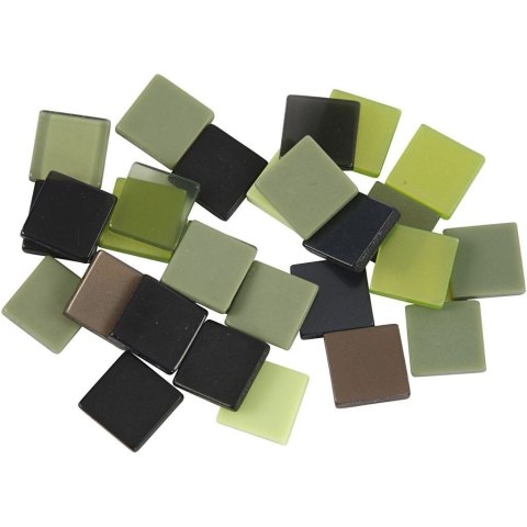 Mozaika Zielono-Brązowa 10x10 mm Mozaika Zielono-Brązowa 10x10 mm