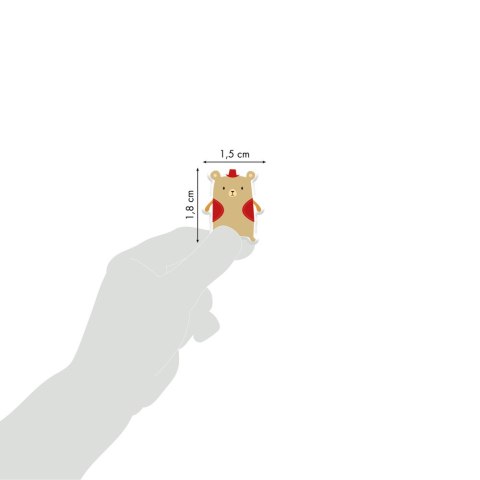 Naklejki 3D wypukłe Misie Naklejki 3D wypukłe Misie