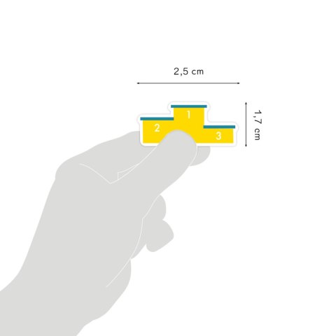 Naklejki 3D wypukłe Olimpiada Zwierząt Naklejki 3D wypukłe Olimpiada Zwierząt