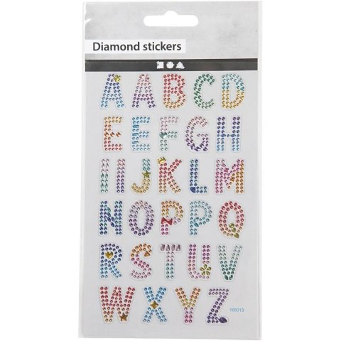 Naklejki Diamentowe Alfabet Naklejki Diamentowe Alfabet