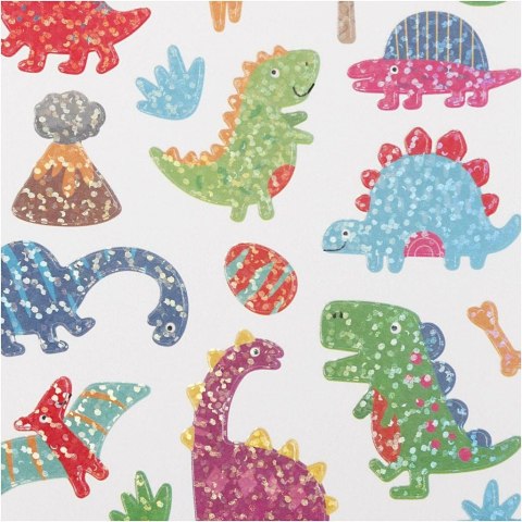 Naklejki Holograficzne Dinozaury Naklejki Holograficzne Dinozaury