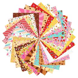 Papier Origami Słodycze 20x20cm 70g