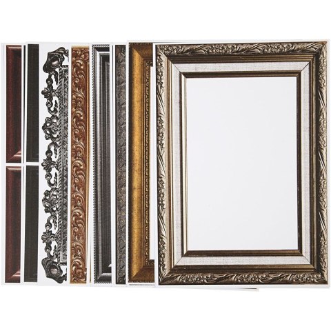 Papier w Ramki Metaliczne 230g 16 ark. Papier w Ramki Metaliczne 230g 16 ark.