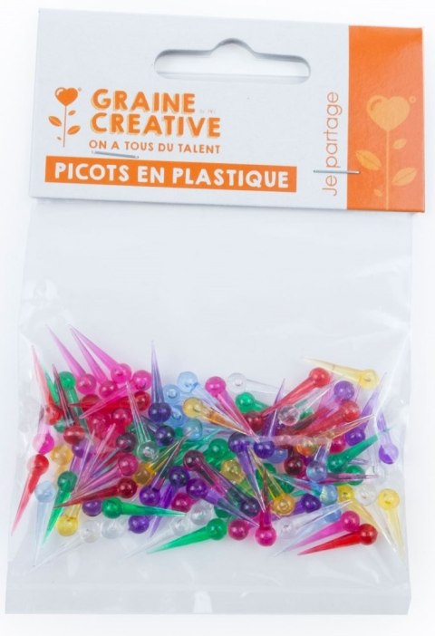 Plastikowe Szpilki do Obrazków 100 szt. Plastikowe Szpilki do Obrazków 100 szt.
