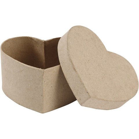Pudełko z papier-mache Serce 11,5x11,5cm Pudełko z papier-mache Serce 11,5x11,5cm
