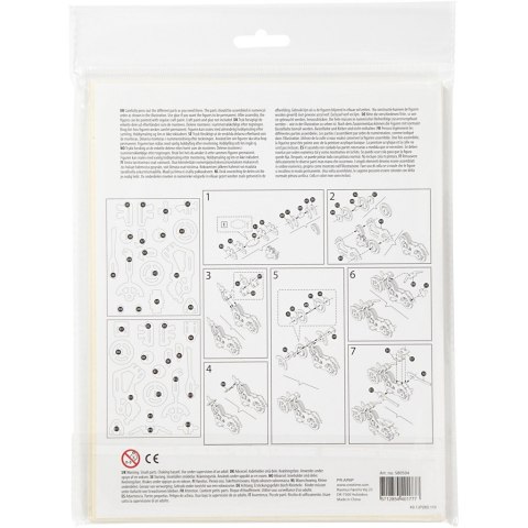 Puzzle 3D drewniane, motor Puzzle 3D drewniane, motor