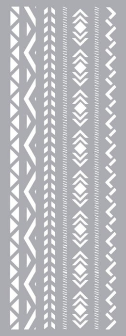 Szablon Dekor 15x40 cm Peruwiański wzór