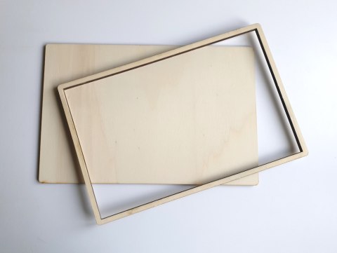 Taca Prostokątna ze sklejki 195x295 mm Taca Prostokątna ze sklejki 195x295 mm