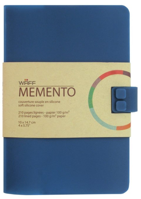 WAFF MEMENTO notes A6 Granatowy WAFF MEMENTO notes A6 Granatowy